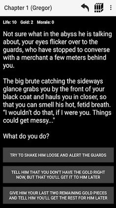 Heroic Epic: A Choices Game - Screenshot 3