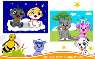 Puppy Jigsaw Puzzle Paw Bee - Screenshot 3
