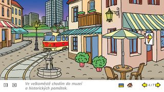 Čeština s Bílou paní: Čítanka - Screenshot 3