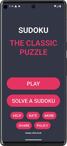 Sudoku Solver - Unbeatable AI - Screenshot 1