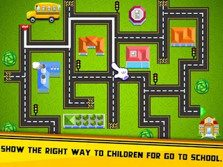 Kids educational maze puzzle - Screenshot 1