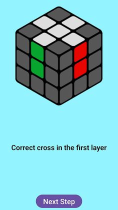 Rubik's Cube Guide - Screenshot 1