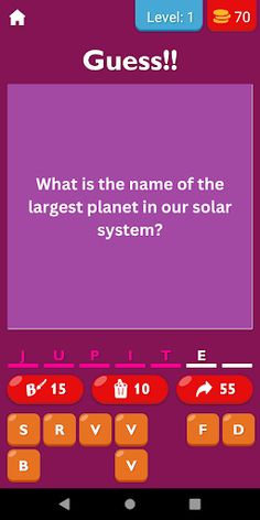 General Knowledge Game - Screenshot 1