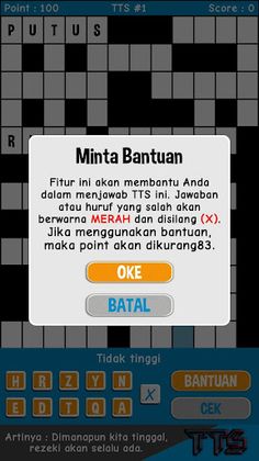 TTS: Teka-Teki Silang - Screenshot 3