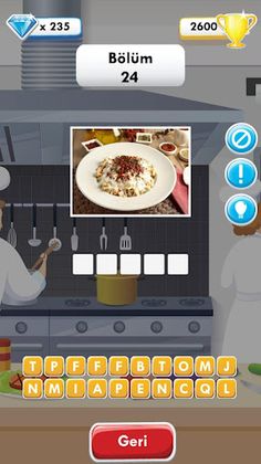 WordChef - Dünya Mutfağı Yemek - Screenshot 3