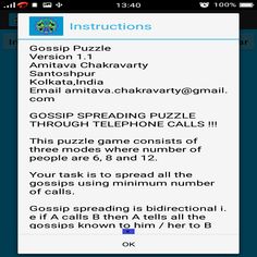 Gossip Puzzle - Screenshot 2