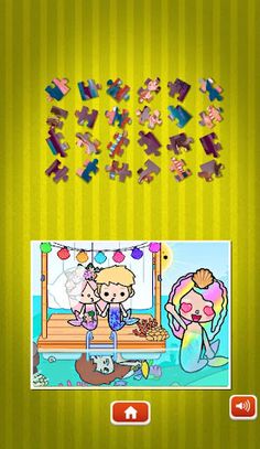 Toca Boca Mermaid Puzzle Game - Screenshot 2