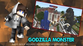 Mod Godzilla: Monster for MCPE - Screenshot 1