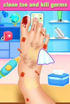 Nail & Foot Doctor Clinic Game - Screenshot 3