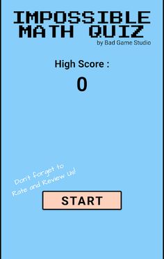 Impossible Math Quiz - Screenshot 1