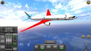Airplane Fly 3D Games 2025 - Screenshot 1