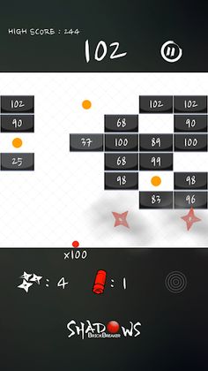 Shadows Brick Breaker - Screenshot 3