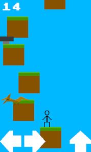 Parkour With Dinosaurs - Screenshot 1