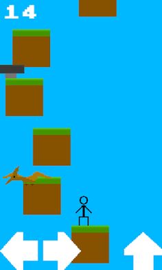 Parkour With Dinosaurs - Screenshot 1