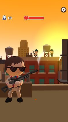 Mafia Sniper — Wars of Clans - Screenshot 1
