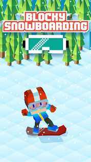 Blocky Snowboarding - Screenshot 5