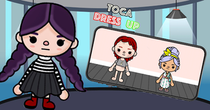 Toca Doll Dress Up World Life - Screenshot 1