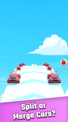 Merge Car Run - Evolution Race - Screenshot 4