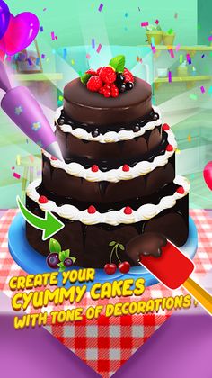Cake Baking Games : Bakery 3D - Screenshot 1