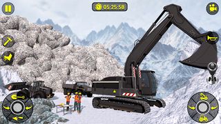 Snow Offroad Construction Site - Screenshot 2