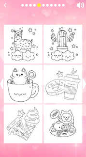 Kawaii Game Coloring Book - Screenshot 3