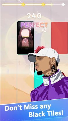 RnB Music Piano Tiles - Screenshot 2