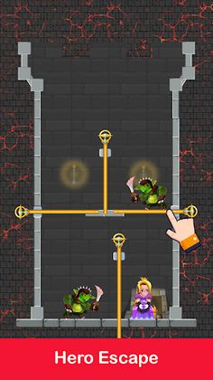 Pull Out Pins : Hero Escape - Screenshot 3