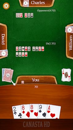 Canasta HD - Rummy Card Game - Screenshot 1