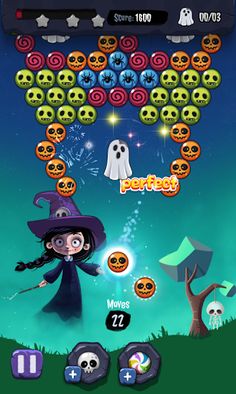 Halloween Bubble - Screenshot 1
