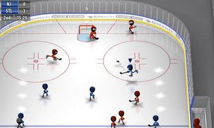 Stickman Ice Hockey - Screenshot 1