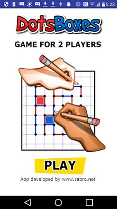 DotsBoxes Dots and Boxes Game  - Screenshot 1