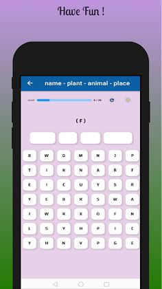 Name Plant Animal : Crossword - Screenshot 3