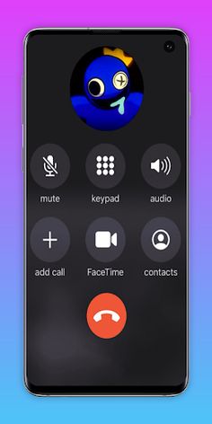 Rainbow Blue Friend Prank Call - Screenshot 2