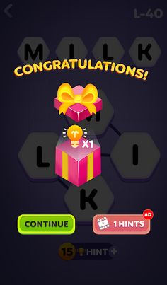 Four Letters Word Connect Game - Screenshot 4