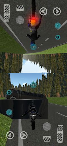 Two Player Motorcycle Racing - Screenshot 3