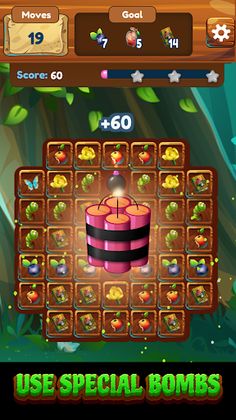 Jungle Match 3D Puzzle Game - Screenshot 2
