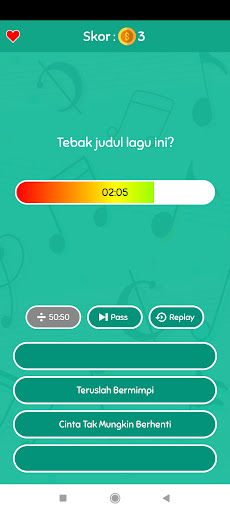 Game Tebak Lagu - Screenshot 3