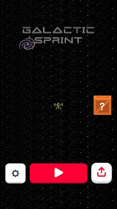 Galactic Sprint - Screenshot 1