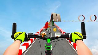 Superhero BMX Cycle Stunt Race - Screenshot 3