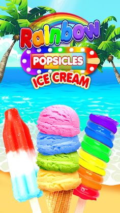 Rainbow Ice Cream & Popsicles - Screenshot 1