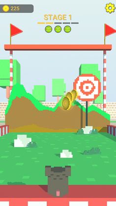 Knock down and Blast the cubes - Screenshot 1