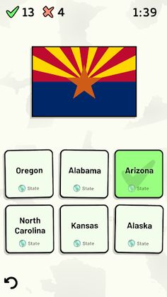 US States Quiz - Screenshot 2
