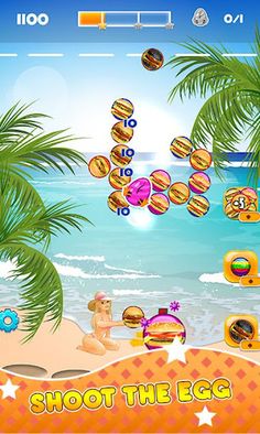 Beach Burger Pop - Bubble Shoo - Screenshot 4