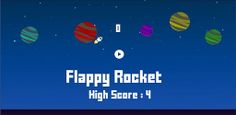 Flappy Rocket - Screenshot 4