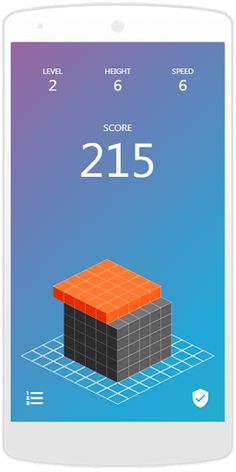 Stakkor - Arcade Stacker Game - Screenshot 2