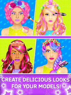 Candy Makeover Games for Girls - Screenshot 2