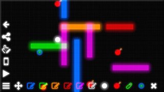 Neon Labyrinth Maker - Screenshot 2