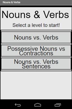 Nouns & Verbs Helper - Screenshot 1