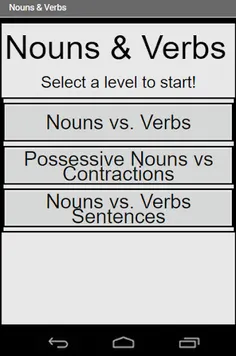 Nouns & Verbs Helper - Screenshot 1