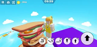Escape sandwich island parkour - Screenshot 1